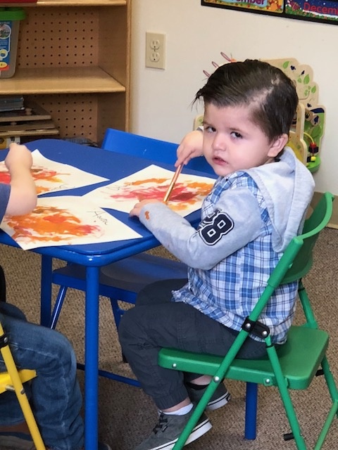 Children Doing Art Work